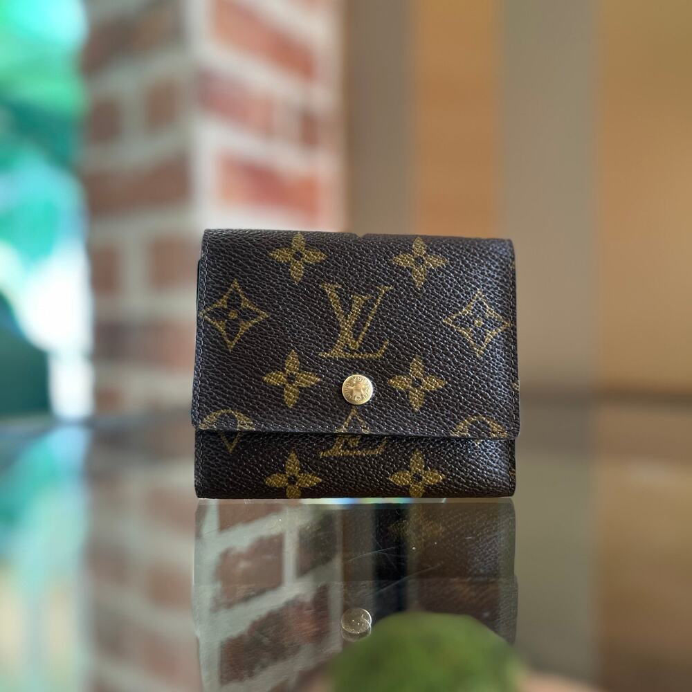 LOUIS VUITTON Monogram Coated Canvas Photo Holder